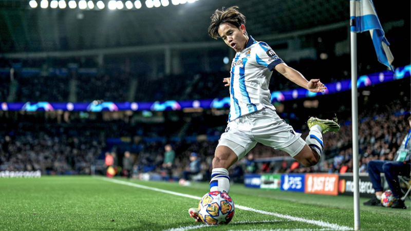 Takefusa Kubo gia nhập Everton: Ý định của Real Sociedad với trụ cột